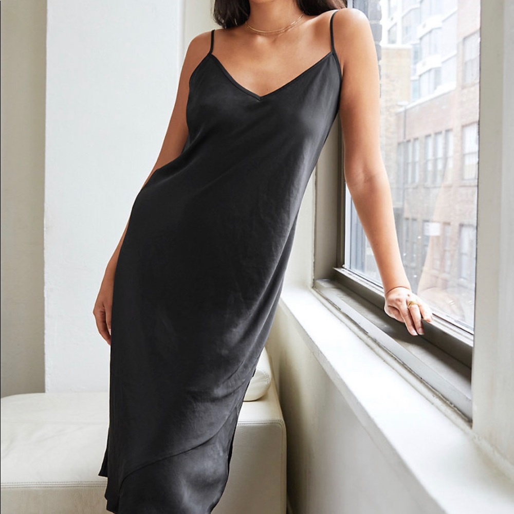 Aritzia Only Slip Dress - Black